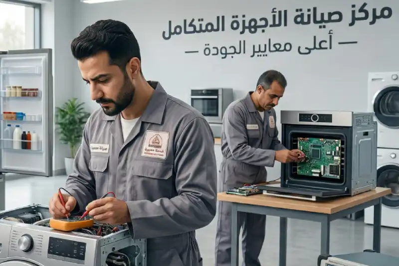 مهندس صيانة يتدخل لإصلاح عطل
